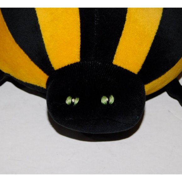 VTG 2000 Scary Stories 16" Plush Yellow Black UH NO BED BUGS stuffed Toy Insect - Picture 3 of 8